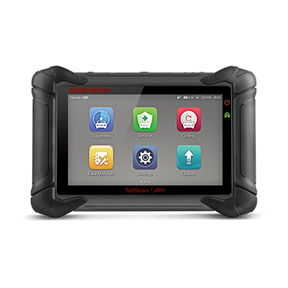 EUCLEIA S8M OBD2 Scanner Professional Auto Car Diagnostic Tool Automotive Scanner With 21 Special Functions ECU Coding Action test 