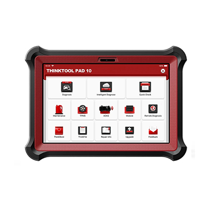 THINKCAR THINKTOOL PAD10 Bidirectional Scanner OBD2 Professional ABS A/F IMMO 34 Reset Code Reader ECU Coding Car Diagnostic Tool