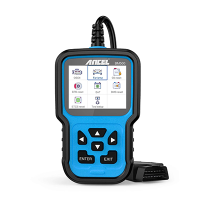 ANCEL BM500 Obd2 Scanner for BMW MINI All Systems Scanner Diagnostics with Battery Registration CBS EPB ETC BMS Oil Reset PCM