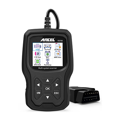 ANCEL FD700 for Ford Vehicles Automotive Code Reader All System OBD2 Scanner with SRS SAS Oil TPMS EPB BMS Reset