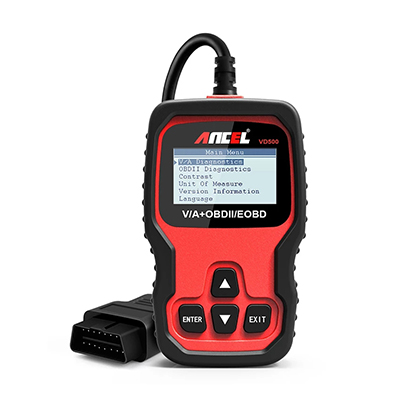 ANCEL VD500 OBD2 Diagnostic Scanner for VW Audi Skoda Seat Check Engine Light EPB ABS SRS Code Reader Oil Throttle Position Adaption Reset Tool
