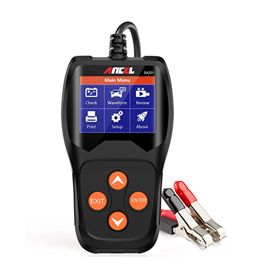 ANCEL BA201 Car Battery Tester Analyzer Charging test Crank test 12V car battery Diagnostic tools 100- 2000CCA