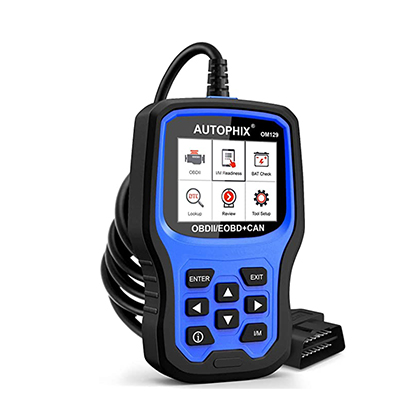 AUTOPHIX OM129 OBD2 Scanner Auto Code Reader Car Diagnostic Scan Tool Graphing Battery Test 