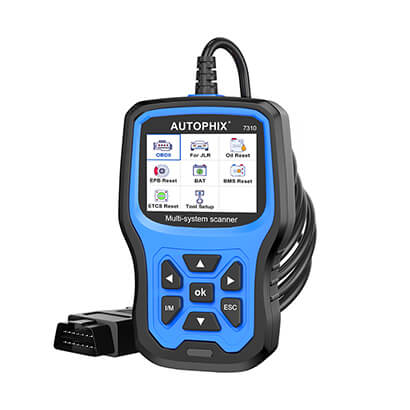 AUTOPHIX 7310 Full Systems Diagnostic Scan Tool Full Functions OBD2 Scanner Battery Registration Tool for All JLR