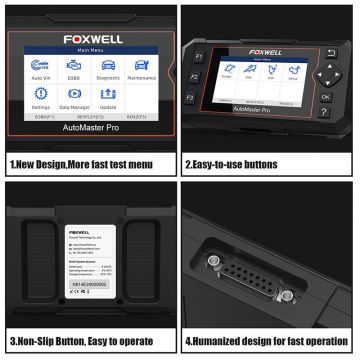 FOXWELL NT614 Elite Car OBD2 Scanner Transmission Engine ABS Airbag Code Reader EPB Tool with Oil Light Reset Diagnostic Tool -Obdzon-3