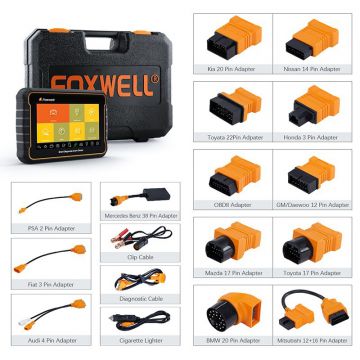 FOXWELL GT60 Plus Full System OBD2 Automotive Scanner Actuation Coding ABS Bleeding DPF Code Reader OBD 2 Car Diagnostic Tool-Obdzon-5