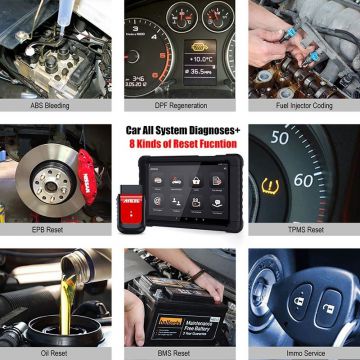 ANCEL X6 OBD2 Scanner Bluetooth Code Reader ABS Airbag Oil EPB DPF Reset OBD 2 Automotive Scanner Auto Car Diagnostic Tool-Obdzon-1