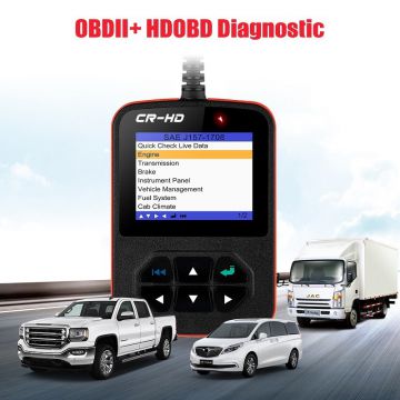 LAUNCH CReader HD Plus Heavy Duty Truck Obd2 Diagnostic Scanner Communication Truck Code Reader-Obdzon-2