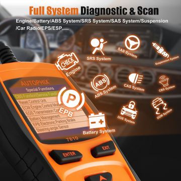 AUTOPHIX 7810 BMW Full-Systems Scanner OBD2 Code Reader Diagnostic Scan Tool with Engine/EPB/SAS/EGS/DME/DDE/CBS/ECU/F Chassis Reset-Obdzon-1