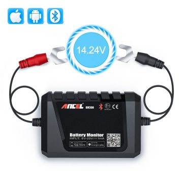 ANCEL BM300 12V Bluetooth Battery Tester Electric Charging Cranking Test Voltage Test Battery Monitor For Android IOS -Obdzon-0
