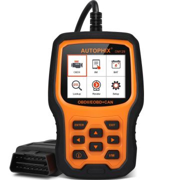 AUTOPHIX OM129 OBD2 Scanner Auto Code Reader Car Diagnostic Scan Tool Graphing Battery Test -Obdzon-0