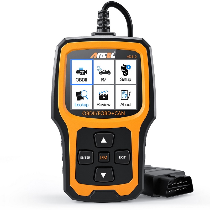 Image of ANCEL AD410 Enhanced OBD II Vehicle Code Reader Automotive Car Diagnostic Tool Auto Check Engine Light Scanner
