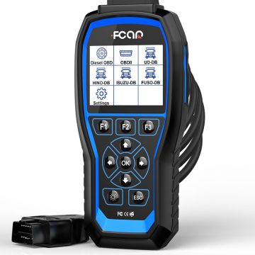 FCAR F506 Pro Heavy Duty Truck Scanner Full-Systems OBD2 Code Reader DPF Reset for Truck and Car-Obdzon-0