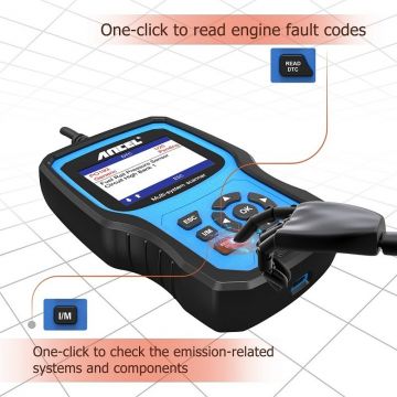 ANCEL BM700 for BMW Vehicles Diagnosis Tool All Systems Scanner OBD2 Code Reader with 12 special functions Scan Tool-Obdzon-5