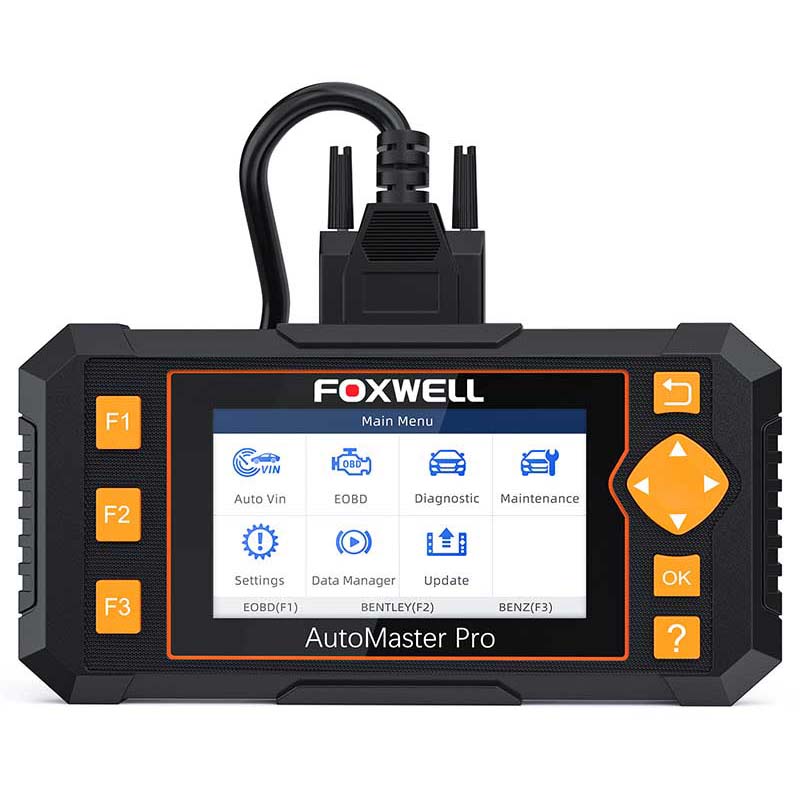 FOXWELL NT634 Scan Tool Automotive OBD Code Reader Engine Transmission ABS SRS Diagnostic Tool with Oil EPB SAS TPMS DPF BRT CVT