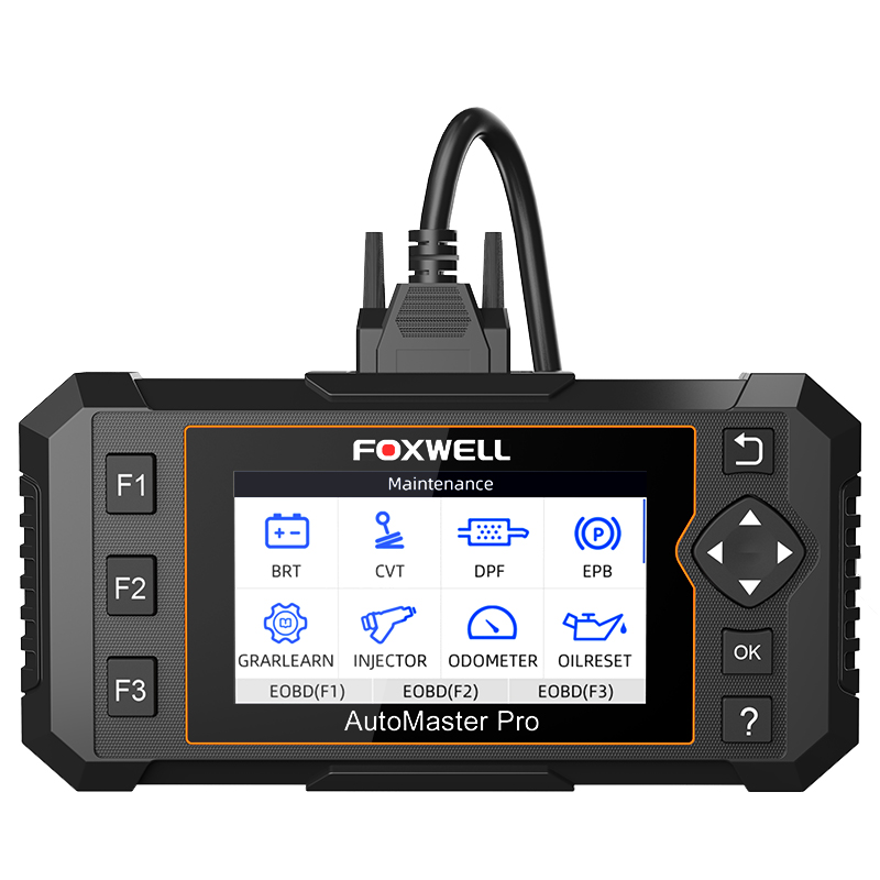 FOXWELL NT644 Elite All System Scanner Auto Diagnostic Tool with DPF EPB TPMS Inject Coding in19 Maintenance Reset