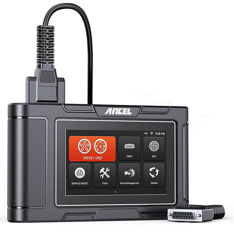 ANCEL HD3300 Heavy Duty Truck Scanner DPF Regeneration And Service Reset All System Diagnostic Diesel OBD2 Scanner