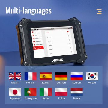 ANCEL V6 OBDII Full System Automotive Diagnostic Tool 8 inch Tablet Professianal Scanner Bluetooth Auto Code Reader-Obdzon-4