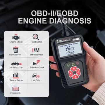 Ancel AS100 OBD2 Scanner Automotive Car Diagnostic Tool Engine Analyzer OBD2 Code Reader-Obdzon-1