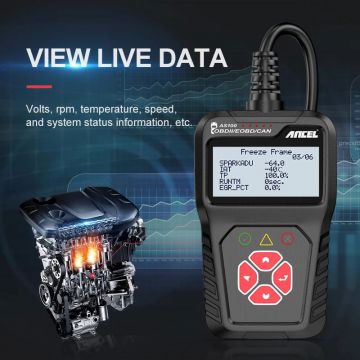 Ancel AS100 OBD2 Scanner Automotive Car Diagnostic Tool Engine Analyzer OBD2 Code Reader-Obdzon-2