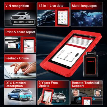 LAUNCH X-431 PRO Full System ECU Coding Actuation Test Tool With 31 Special Functions Bluetooth Compatible Free Software 2 Years Free Update -Obdzon-5