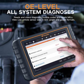 Foxwell GT75TS Professional TPMS Scanner OE-level All Systems Diagnostics  ECU Coding Bi-directional Control With 31 Special Services-Obdzon-3