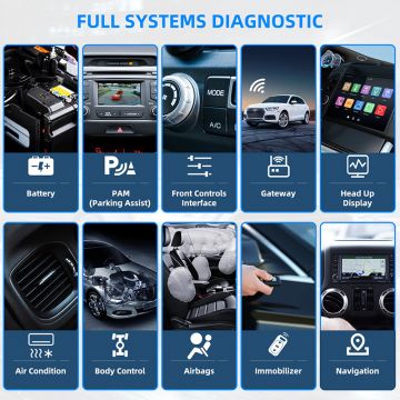 ANCEL X6 Bluetooth Tablet All System Car Diagnostic Tool With SAS EPB Oil ABS DPF TPS BMS TPMS IMMO Active Test  Auto OBD2 Tool -Obdzon-3