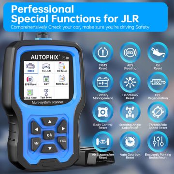AUTOPHIX 7310 Full Systems Diagnostic Scan Tool Full Functions OBD2 Scanner Battery Registration Tool for All JLR-Obdzon-1