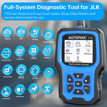 AUTOPHIX 7310 Full Systems Diagnostic Scan Tool Full Functions OBD2 Scanner Battery Registration Tool for All JLR-Obdzon-2